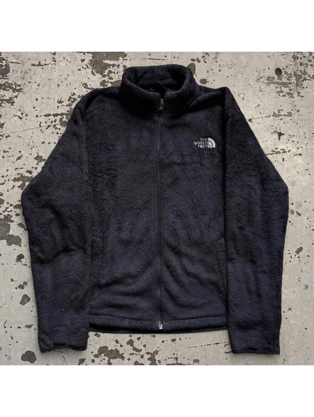 Womens The North Face Women's Black Fleece Jacket Size S